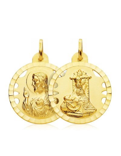 18K ESCAPULARIO VIRGEN DE...