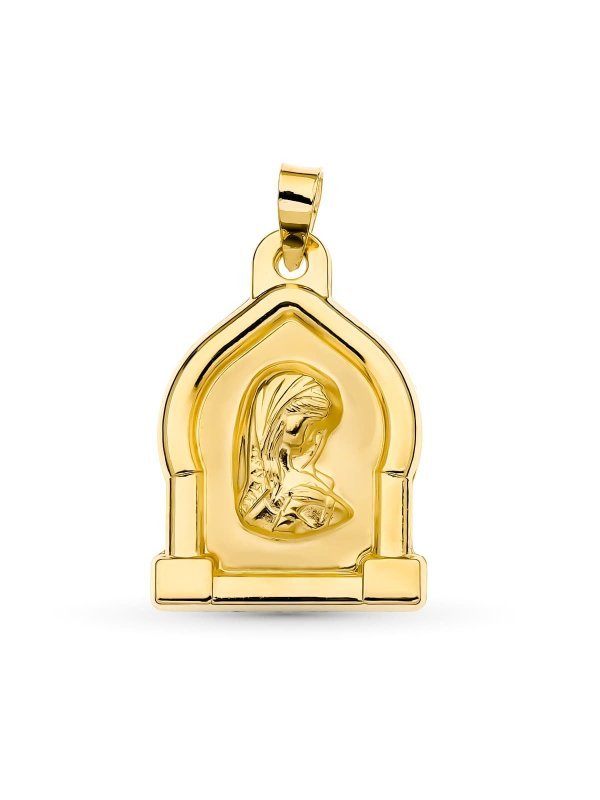 18K MEDALLA ORO AMARILLO VIRGEN NIÑA...