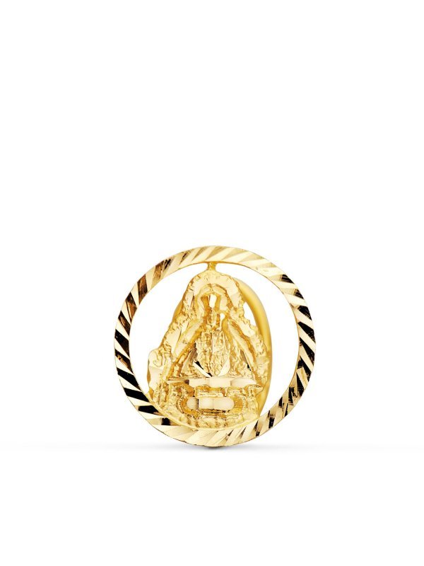 18K MEDALLA ORO AMARILLO VIRGEN DE LA...