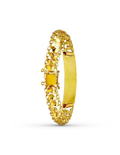 18K ESCLAVA ORO AMARILLO...
