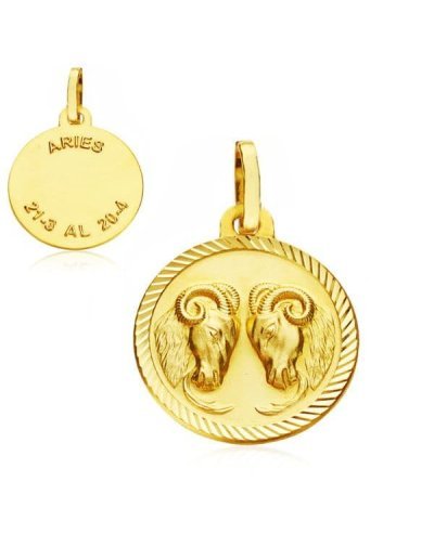 18K HOROSCOPO ARIES 20 MM