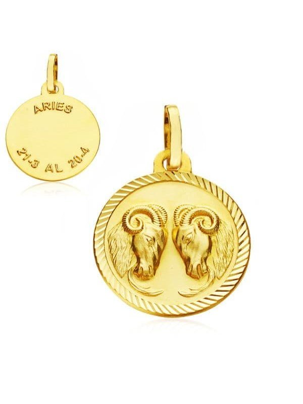 18K HOROSCOPO ARIES 20 MM