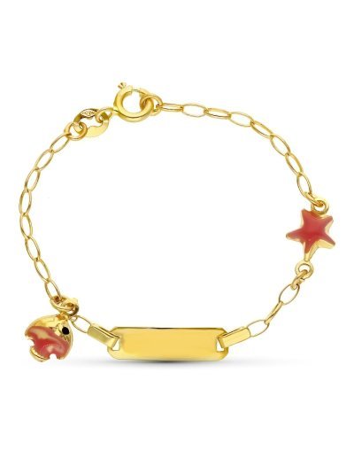 18K ESCLAVA ORO AMARILLO...