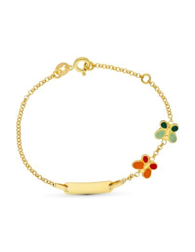 18K ESCLAVA ORO AMARILLO...