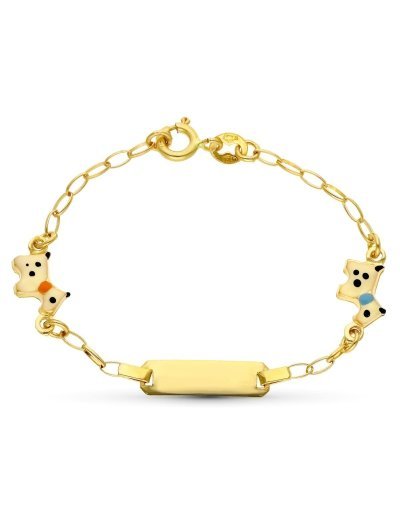 18K ESCLAVA ORO AMARILLO...