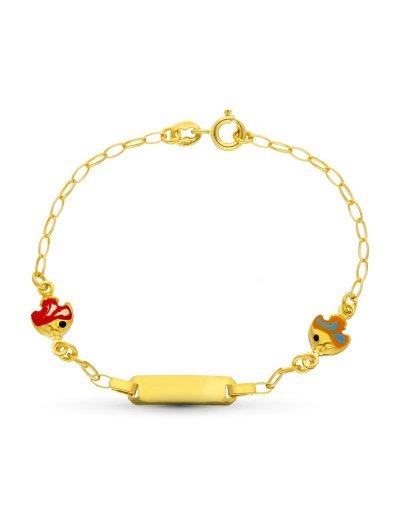18K ESCLAVA ORO AMARILL...
