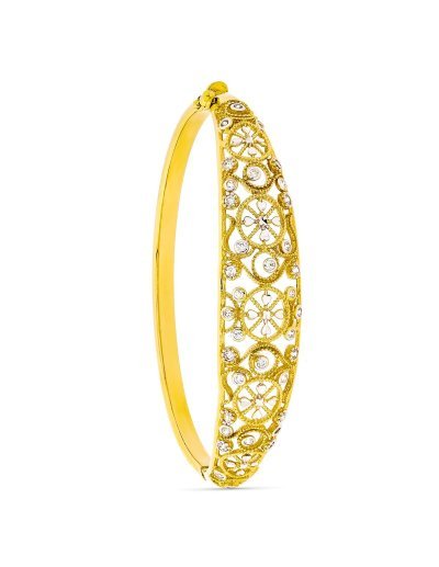 18K PULSERA RIGIDA...