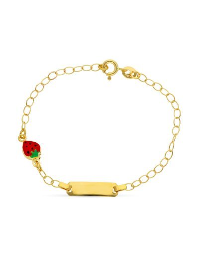 18K ESCLAVA ORO AMARILLO...