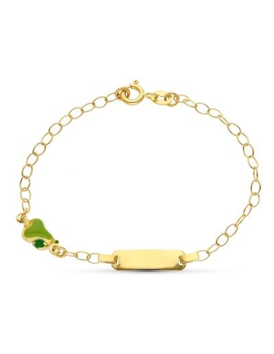 18K ESCLAVA ORO AMARILLO...
