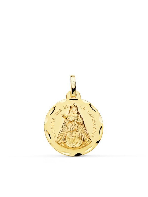 18K MEDALLA NUESTRA SEÑORA DE LA...