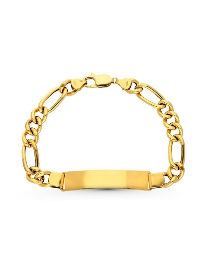 18K ESCLAVA ORO AMARILLO CABALLERO...