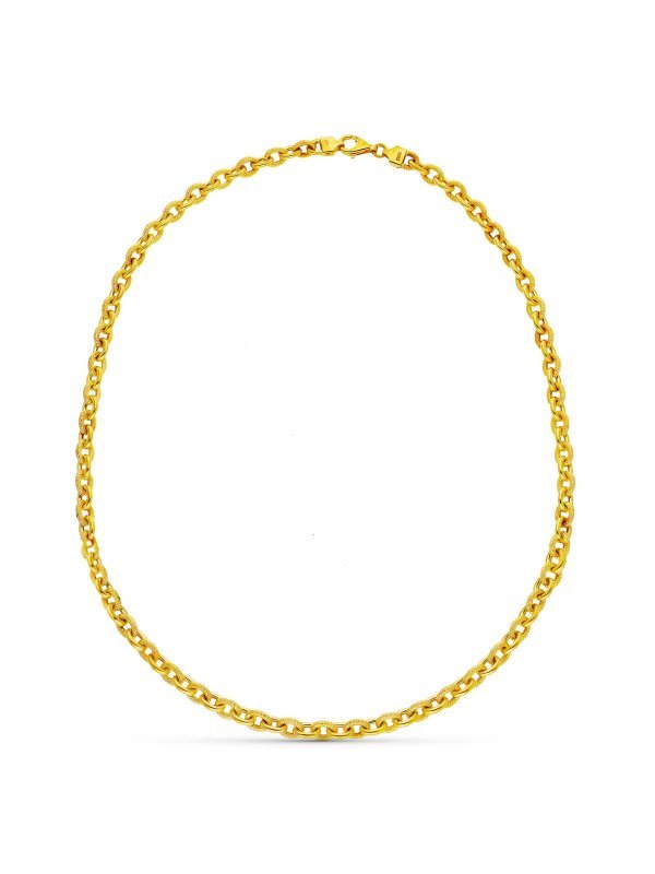 18K COLLAR ORO AMARILLO ROLO 45CM
