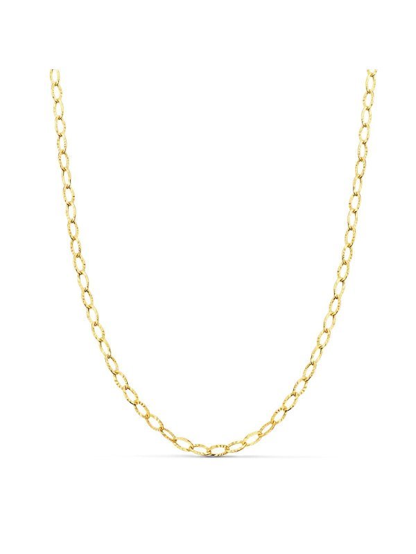 18K CADENA ORO AMARILLO FORZADA...