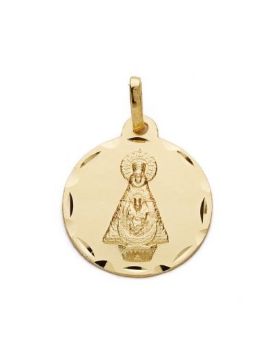18K MEDALLA VIRGEN DE...
