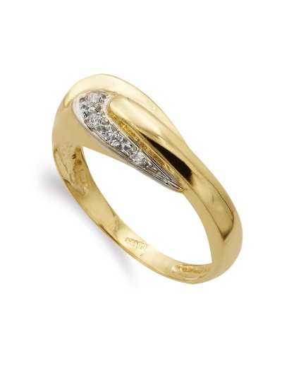 18K SORTIJA ORO BICOLOR...