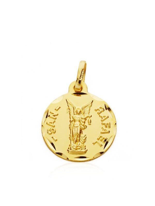 18K MEDALLA SAN RAFAEL 16 MM