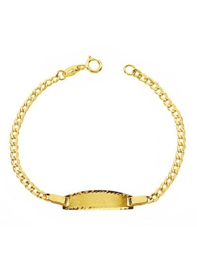 18K ESCLAVA BARBADA 14CM