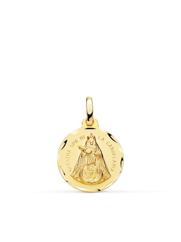 18K MEDALLA NUESTRA SEÑORA DE LA...