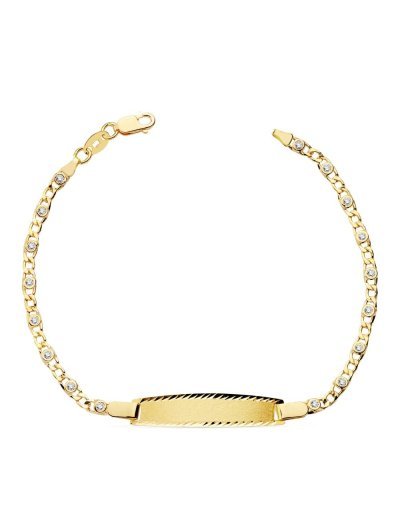 18K ESCLAVA CIRCONITAS 17CM...