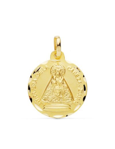 18K MEDALLA VIRGEN DE LA...