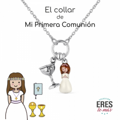 Collar Plata Eres lo mas...