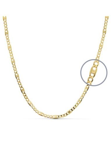 18K CADENA ORO AMARILLO CARTIER 3X1...