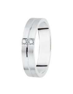 18K ALIANZA ORO BLANCO...