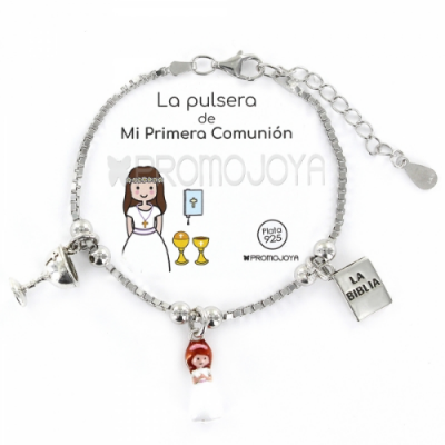 Pulsera plata Eres lo mas...