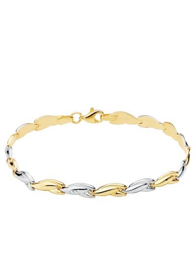 18K PULSERA BICOLOR...