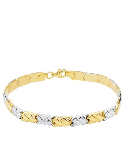 18K PULSERA BICOLOR...