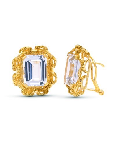 18K PENDIENTES ORO AMARILLO...