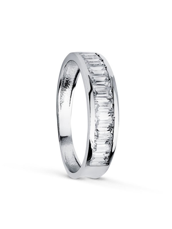 18K ALIANZA ORO BLANCO CIRCONITAS...