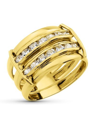 18K SORTIJA ORO AMARILLO...