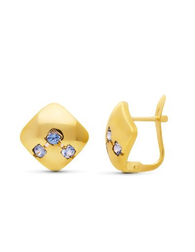 18K PENDIENTES CIRCONITAS...