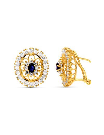 18K PENDIENTES ORO AMARILLO...