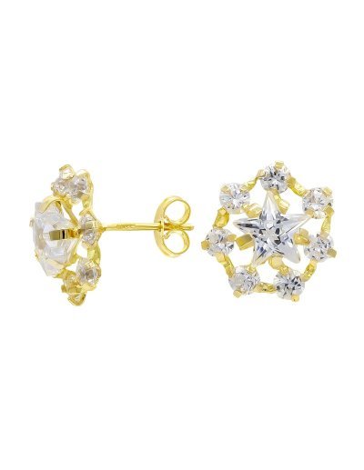 18K PENDIENTES ORO AMARILLO...