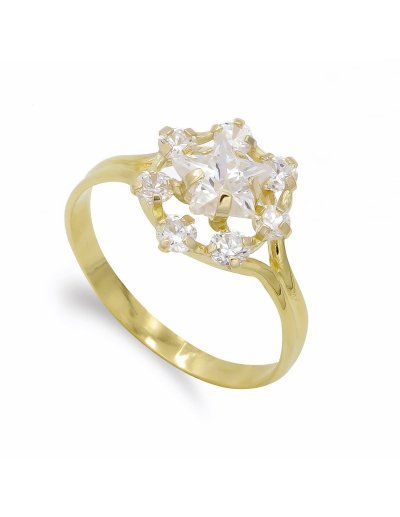 18K SORTIJA ORO AMARILLO...