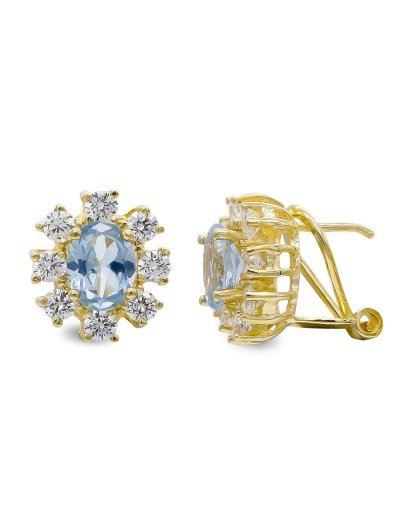 18K PENDIENTES ORO AMARILLO...