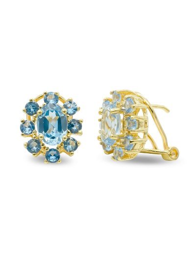 18K PENDIENTES ORO AMARILLO...