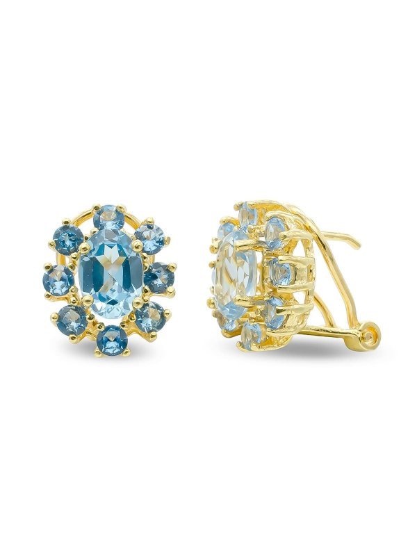 18K PENDIENTES ORO AMARILLO...