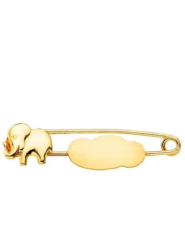 18K ALFILER ORO AMARILLO ELEFANTE Y...