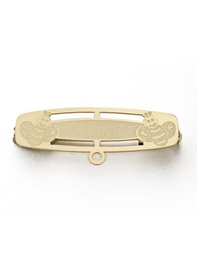 18K ALFILER ABEJAS 28X8 MM
