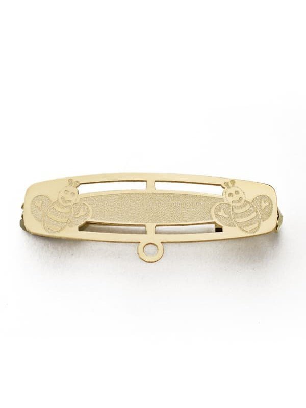 18K ALFILER ABEJAS 28X8 MM