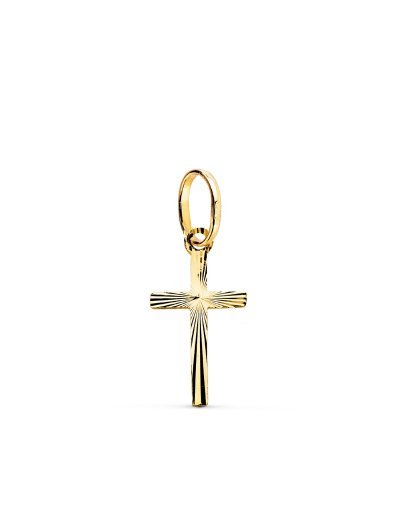 18K CRUZ ORO AMARILLO...