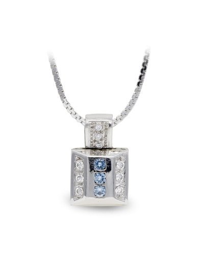 18K GARGANTILLA ORO BLANCO...