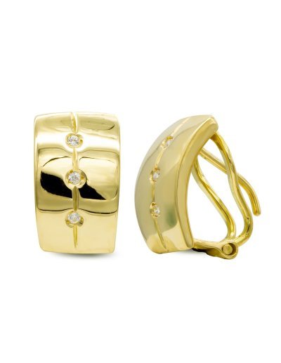 18K PENDIENTES ORO AMARILLO...