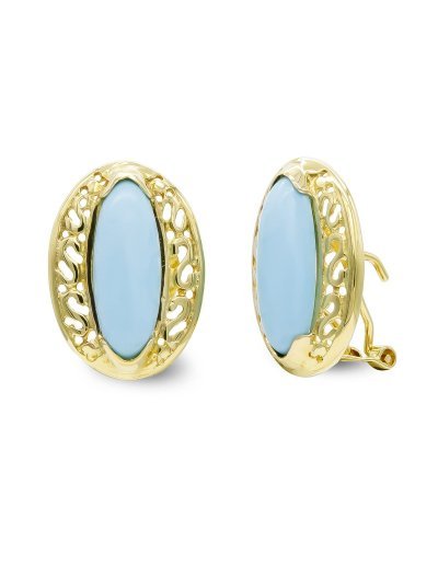 18K PENDIENTES ORO AMARILLO...