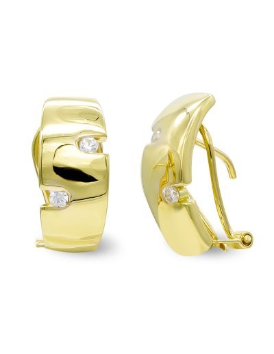 18K PENDIENTES ORO AMARILLO...