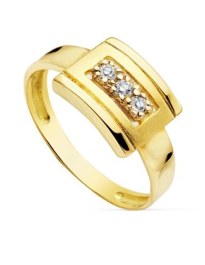 18K SORTIJA ORO AMARILLO...