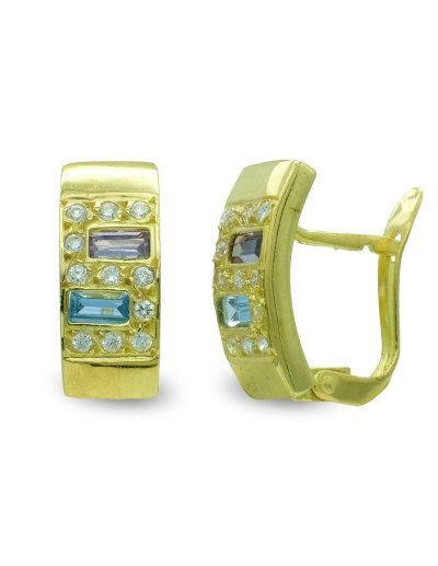 18K PENDIENTES ORO AMARILLO...